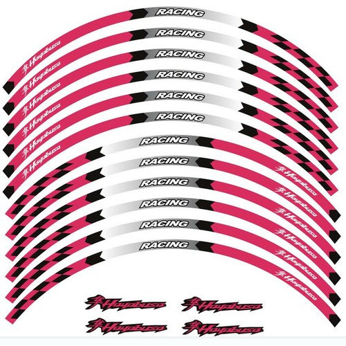 Rim Stripes Wheel Decals Tape Stickers For Suzuki Hayabusa GSX1300R 1999-2023 - Picture 10 of 48