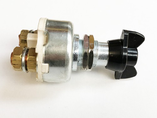 Lucas Type SSB106 Fixed Key Battery Cut Off Switch 12v 24v CLASSIC / KIT CAR - Afbeelding 4 van 6