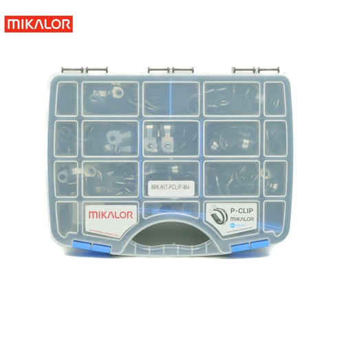 Mikalor P Clip Assortment Kit | DIN 3016 | AISI 340 W4 | 64 pcs - Picture 3 of 4