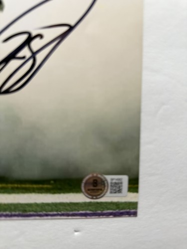 ADRIAN PETERSON VIKINGS NFL Signed/Autograph 8X10 Photo BECKETT/COA - Picture 4 of 4