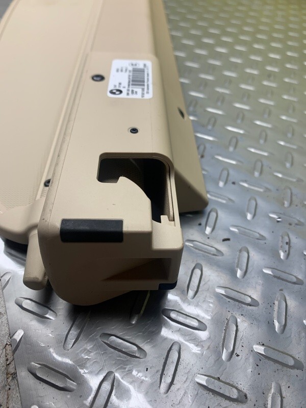 Genuine OEM 2017-2020 BMW X3 Tan Beige Cargo Tonneau Cover 