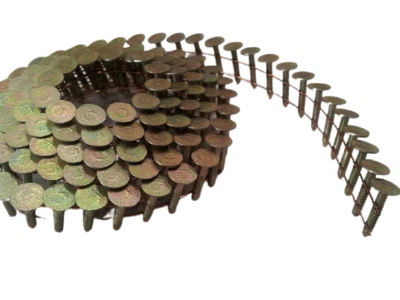 Bostitch 15 Degree Roofing Nails. Galvanised, fit Bostitch RN46 Nailer 19mm-45mm