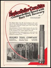 1928 Konova Oklahoma Photo O. B. Schaeffer Isaac No. 1 Well Hughes Tool Print Ad