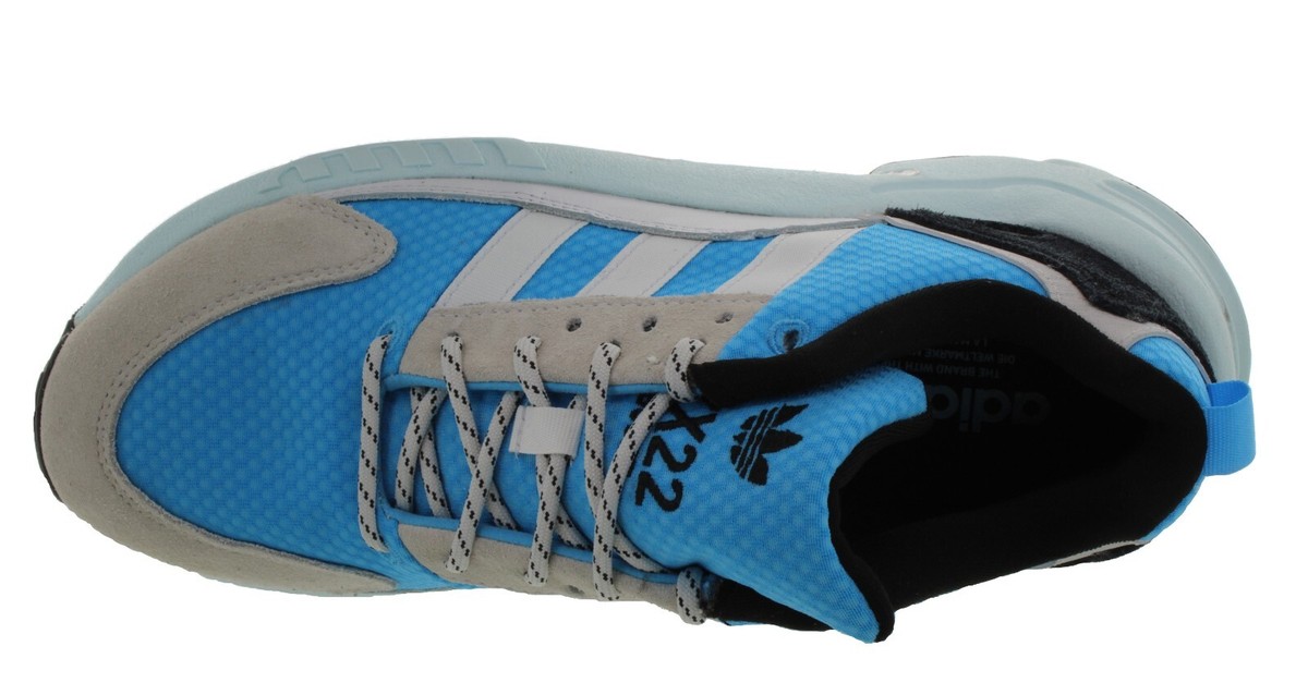 Adidas Men's ORIGINALS ZX 22 BOOST White - Sky Rush Training Adidas Men's ORIGINALS ZX 22 BOOST White - Sky Rush Training