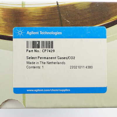 Agilent CP7429 Capillary GC Column Select Permanent Gases
