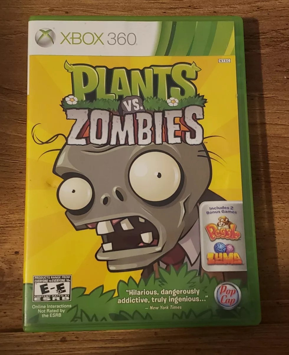 Jogo Plants vs. Zombies + Peggle + Zuma - Xbox 360