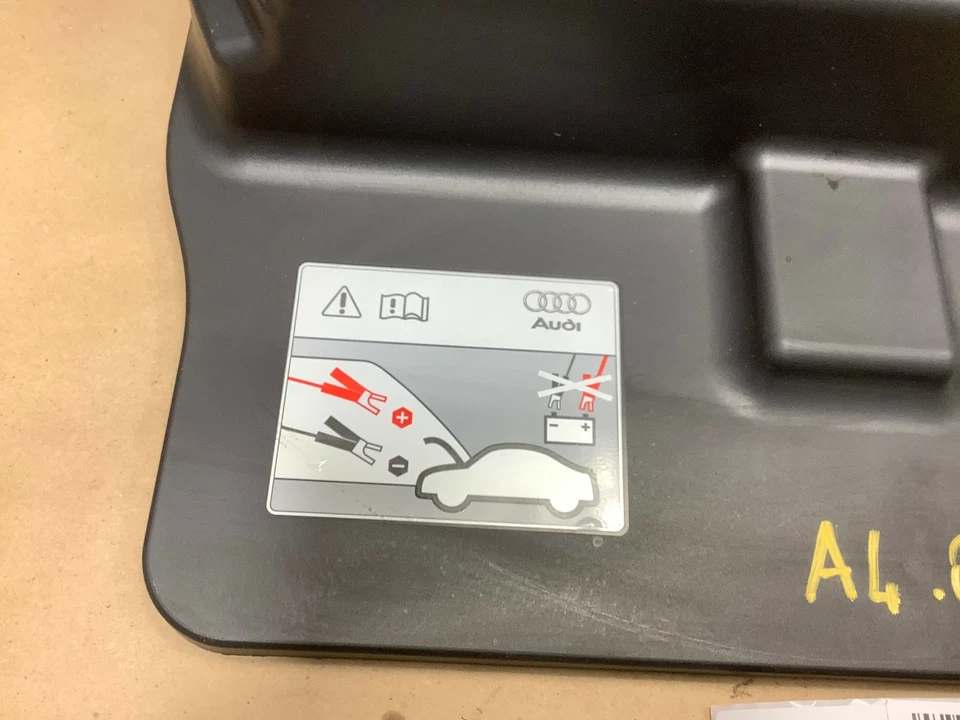 2009 AUDI A4 QUATTRO REAR TRUNK EMERGENCY SPARE WHEEL TIRE COVER PANEL OEM+ - Image 3 of 4