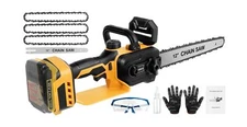 Mini Chainsaw Cordless Compatible for Dewalt 20V Battery (Without B... Fast Ship