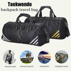 Gym Duffle Bag Waterproof Taekwondo Travel Duffel Bag Outdoor Large Size Black