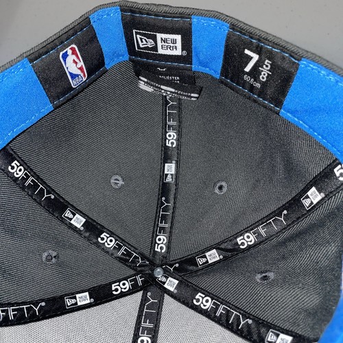 New Era Oklahoma City OKC Thunder 2022-23 City Edition 59Fifty Sz 7 5/8 Cap Hat - Picture 4 of 4