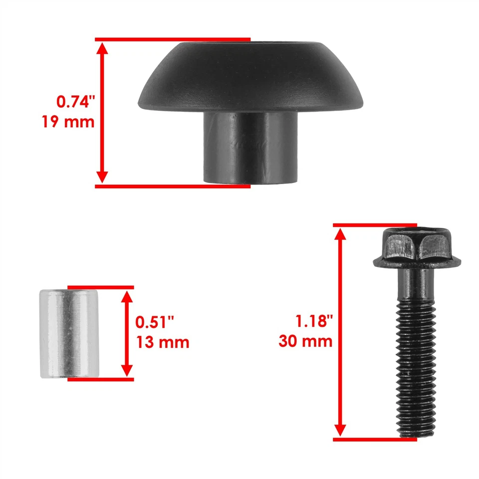 Protetor de extremidade de guidão para Honda Foreman 450 TRX450 4X4 1998-2004 - Imagem 2 de 4
