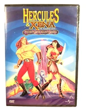 Hercules & Xena: The Animated Movie The Battle for Mount Olympus DVD 1998 NEW