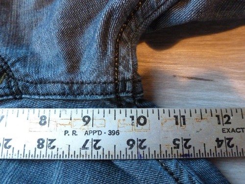 Diesel Jeans Mens 30x30 (32x30) Button Fly Denim Regular Slim Tapered IAKOP EUC - Picture 4 of 15