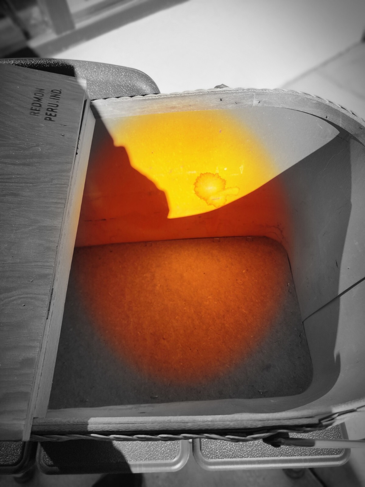 Vintage Redmon Peru Ind Rattan Picnic Basket Stunning Motivation