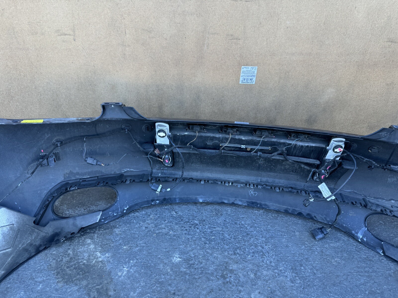 REAR BUMPER COVER COMPLETE PDC HARNESS BENTLEY GT GTC (2004-2010)