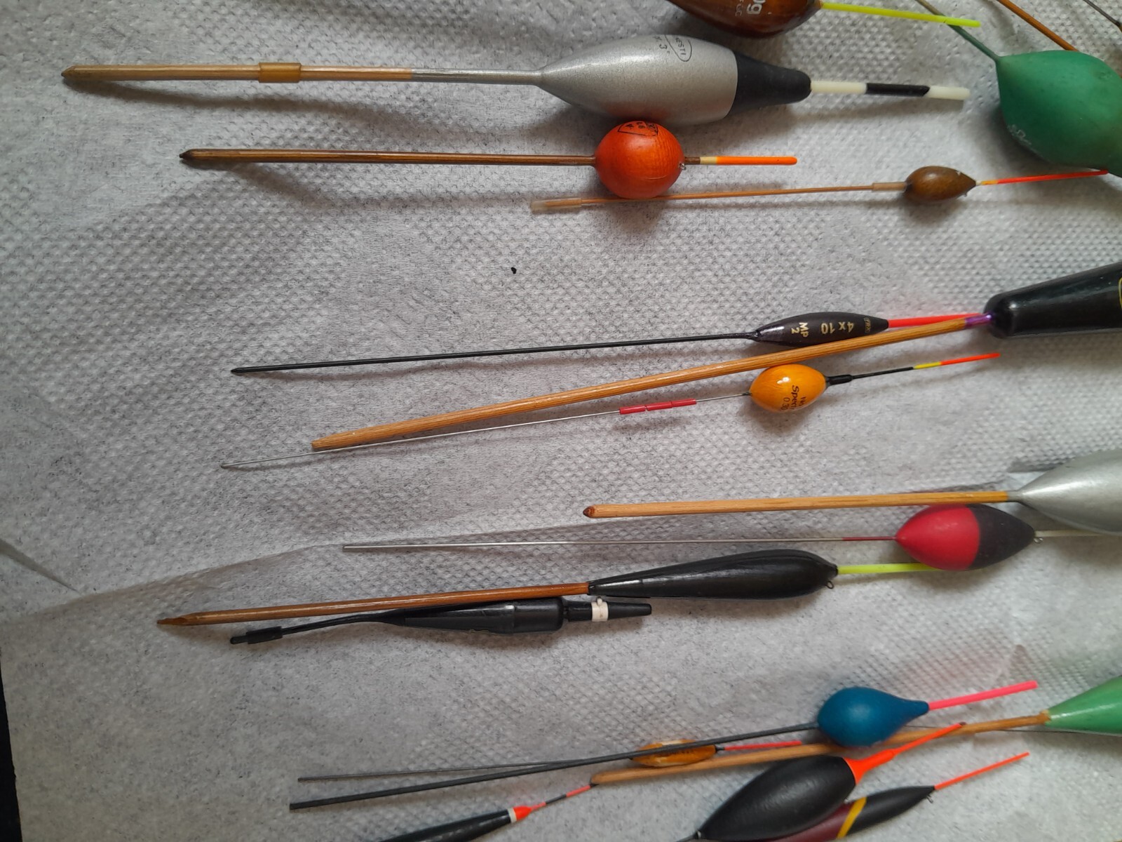 Vintage Pole Fishing Floats x 40 Used eBay
