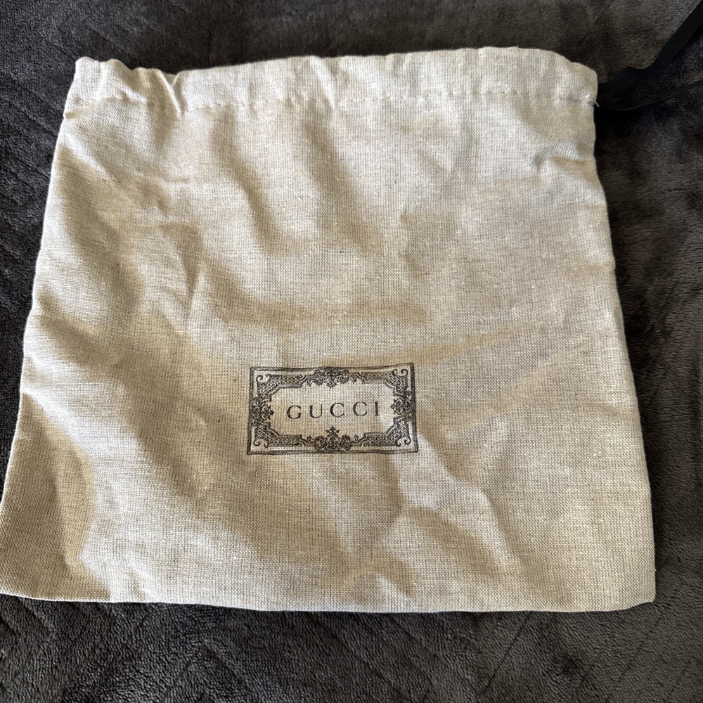 Gucci Logo Drawstring Bag For Belt