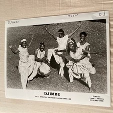 Djimbe West African Drummers & Dancers Press Photo 8x10&rdquo;.