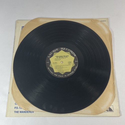 Dion Sings The Hits Of The 50's 60's & 70's LP 12" 33 RPM Vinyl Record - Picture 8 of 8