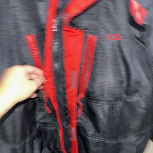 CB Sports Jacket Gray And Red snowboarding snowmobiling jacket - Picture 4 of 8