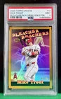 2025 Topps Update Series-Mike Trout #BR-13 Bleacher Reachers-Gold Foil /50 PSA 9