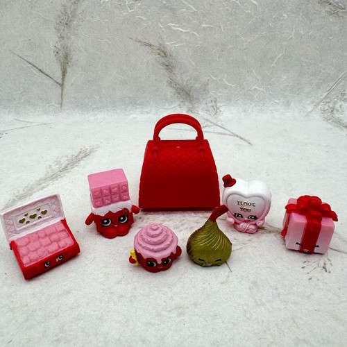 SHOPKINS Collezione Sweetheart Set Completo di 6 Figurine Extra Ritirato - Foto 2 di 4