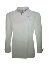 BP Damen Kochjacke wei&szlig; Gr&ouml;&szlig;e 2XL strapazierf&auml;hig Mischgewebe Gastronomie