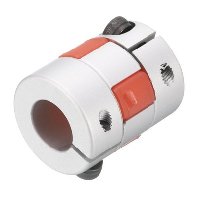 Aluminum Shaft Coupling 6.35mm to 8mm Bore L25xD20 Flexible Coupler Joint