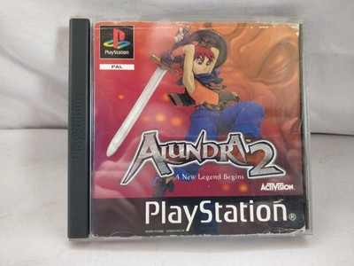 Alundra 2 - Selten - UK PAL - PlayStation PS1 PSX - CIB Komplett in Box - Funktioniert