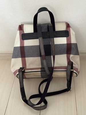 BURBERRY BLEU LABELバックパック ピンク　ブラウン Burberry Backpack Blue Label Nova Check Women Bag JPN