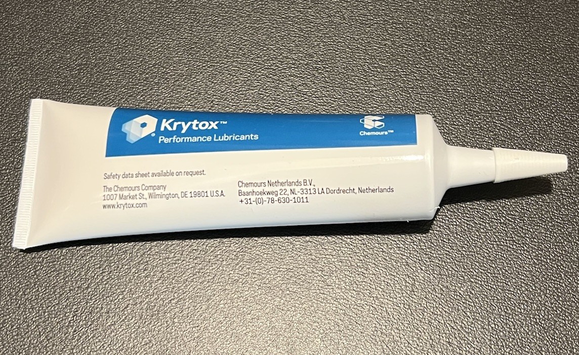 Krytox GPL 202 Grease 227g (8oz) Tube – PFPE/PTFE High Performance Lube Chemours