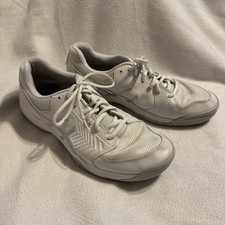 ASICS Women's Gel-Dedicate 7 Tennis Shoes White/Pure Silver US Sz 10. S18
