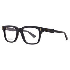 Gucci Demo Square Men's Eyeglasses GG1265O 001 52 GG1265O 001 52