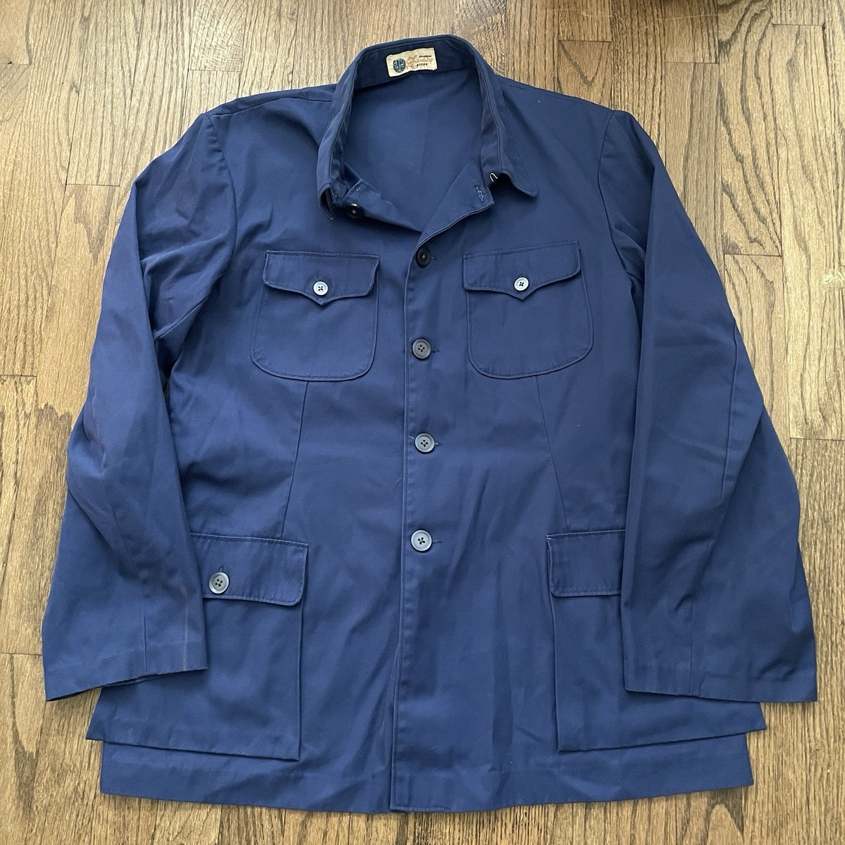 ジャケット・アウター tac:tac S CHINO PUNCHING COAT Vintage 70's Chinese CCP Shanghai Friendship Blue Work Chore