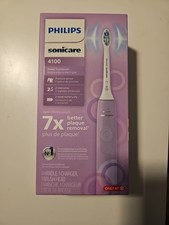 Philips Sonicare 4100 Plaque Control Rechargeable Electric Toothbrush Lilac E10A