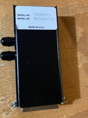 Fiber Driver Module MD940A-FST | Industrial Fiber Optic Interface | NEW NOS