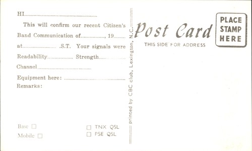 KOA-8951 US Marine Leatherneck CB Radio QSL Card Hartford CT Anthony Tofil - Foto 2 di 2