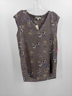 Pre-Owned Daniel Rainn Grey Size Small Sleeveless Blouse