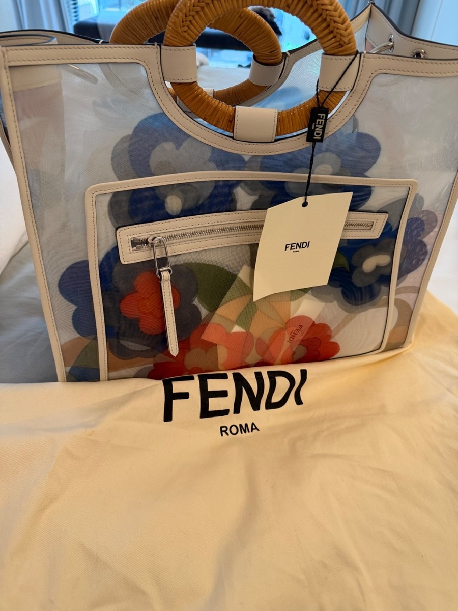 Fendi Mesh Floral Beach Bag. New with Tags | eBay