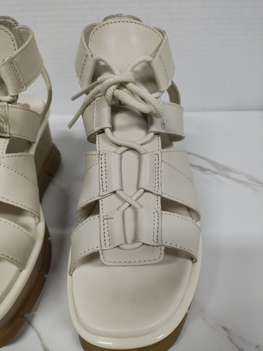 Sorel Women's Joanie III Lace Wedge Sandals Platform Sandstone Sz 6.5 - Picture 5 of 15