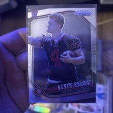 2025 Panini Prizm #397 Kurtis Rourke Rookie Card RC. rookie card picture