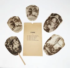 1935 Brown & Bigelow Advertising Church Fan Sample Pack with Original Envelope