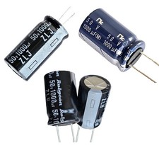 1000uF 50V ZLH ZLJ Rubycon, NRSG 105C, JAPAN, Electrolytic Capacitor - ref: t118