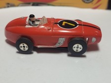 Vintage 1960s Aurora Thunderjet Tjet Indy Racer 7 Ho Slot Car Red
