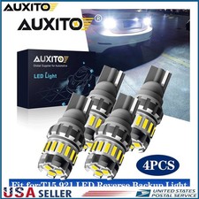 4x Auxito T15 921 Led Back Up Reverse Light Bulb 2400lm Xenon White Error Free 4x Auxito T15 921 Led Back Up Reverse Light Bulb 2400lm Xenon White Error Free