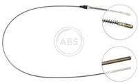 A.B.S. K12068 Seilzug, Feststellbremse For Opel Vauxhall