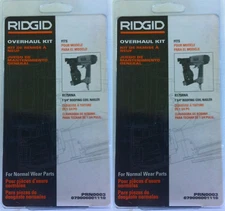 Ridgid 2 Pack Of Genuine OEM Replacement Maintenance Kits, 079006001110-2PK