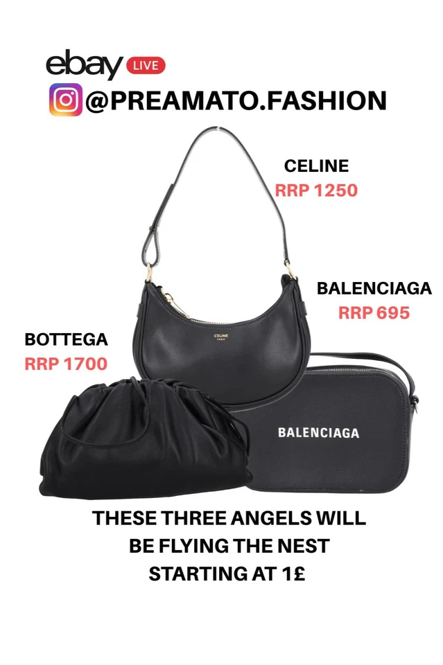 BOTTEGA, BALENCIAGA, CELINE 1£ STARTS - @PREAMATO.FASHION