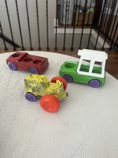 5 Vintage Tootsie Toys Diecast car tractor  U-Haul