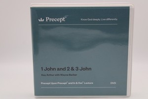 Precept Upon Precept 1 John and 2&3 John DVD Set Kay Arthur/Wayne Barber